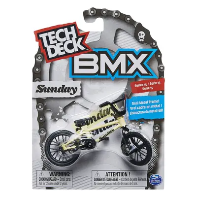 Tech Deck BMX sběratelské kolo žluté Sunday