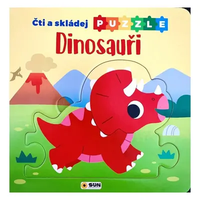 SUN Čti a skládej puzzle: Dinosauři