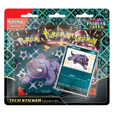 Pokémon TCG: SV4.5 Paldean Fates - Tech Sticker Collection Maschiff