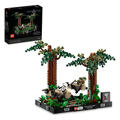 LEGO® Star Wars™ Honička spídrů na planetě Endor™ diorama