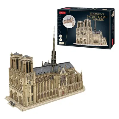 Cubicfun Puzzle 3D Notre Dame dílků