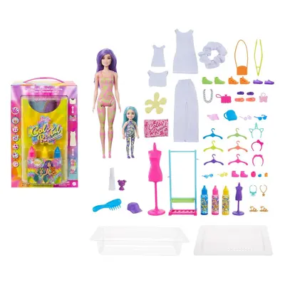 Mattel Barbie Color Reveal neonová batika Dárkový Set