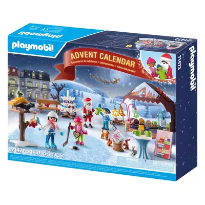 PLAYMOBIL® 71472 adventní kalendář Výlet na vánoční trhy