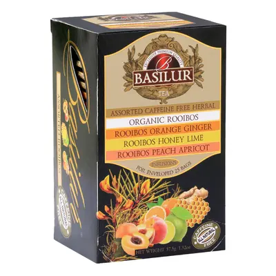 BASILUR Rooibos Assorted bylinný čaj sáčků