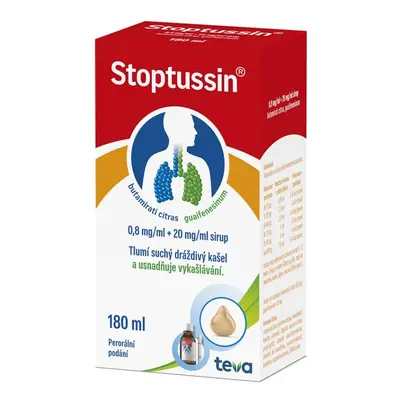 STOPTUSSIN Sirup s dávkovací pipetou ml