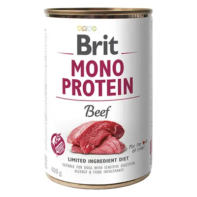 BRIT Mono Protein Beef konzerva pro psy g