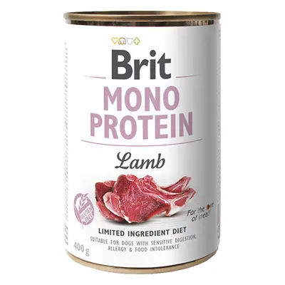 BRIT Mono Protein Lamb konzerva pro psy g