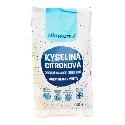 ALLNATURE Kyselina citronová g