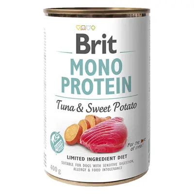 BRIT Mono Protein Tuna & Sweet Potato konzerva pro psy g