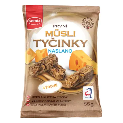 SEMIX Müsli tyčinky naslano sýrové g