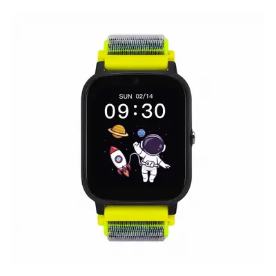 GARETT Smartwatch Kids Tech 4G Green velcro Chytré hodinky