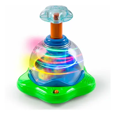 BRIGHT STARTS Hračka hudební svítící Press & Glow Spinner 6m +