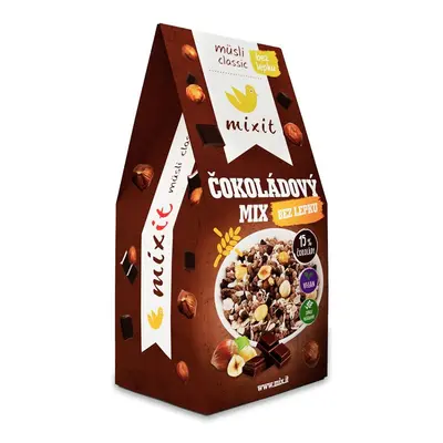 MIXIT Müsli classic čokoládový mix bez lepku g, poškozený obal