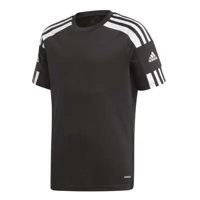 adidas SQUADRA JERSEY Chlapecký fotbalový dres, černá, velikost