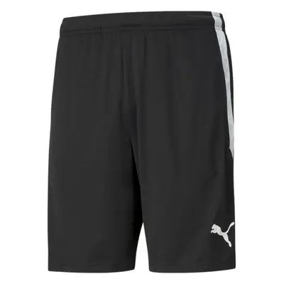 Puma TEAM LIGA TRAINING SHORTS Pánské fotbalové kraťasy, černá, velikost