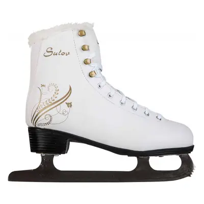Sulov FLORA JR Dámské lední brusle, bílá, velikost