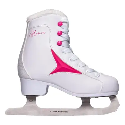 Arcore GLAMOUR JR Dětské lední brusle, bílá, velikost