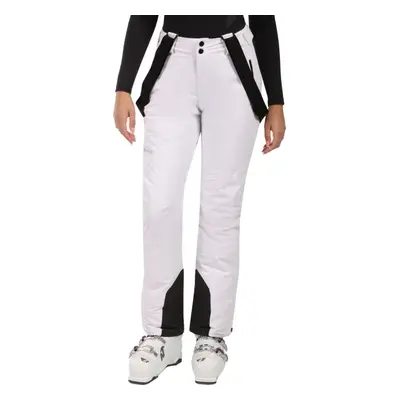 KILPI EURINA Dámské lyžařské kalhoty, bílá, velikost