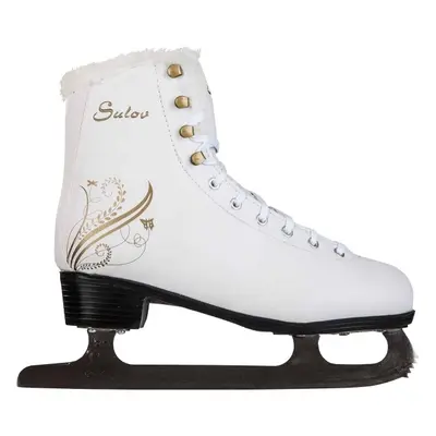 Sulov FLORA Dámské lední brusle, bílá, velikost