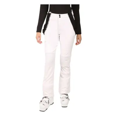 KILPI DIONE Dámské softshellové lyžařské kalhoty, bílá, velikost