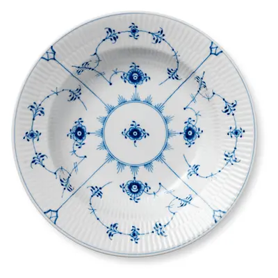 Hluboký talíř Blue Fluted Plain, 23 cm - Royal Copenhagen