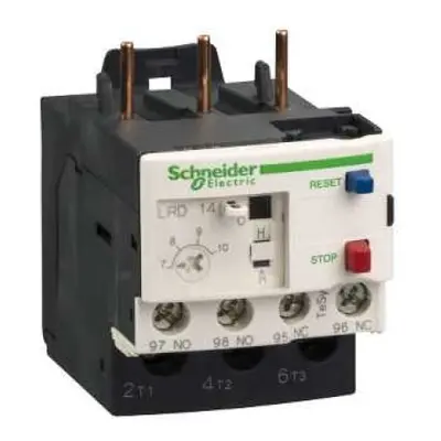 Schneider Electric TeSys jistící nadproudové relé tř.10A D12-D38 9-13A LRD16