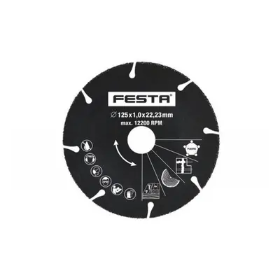 Kotouč řezný FESTA 21192 univerzální 125x1x22,2mm