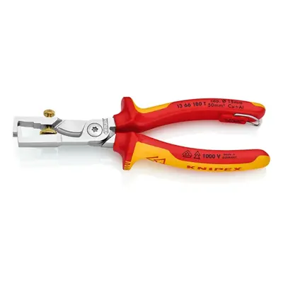 Odizolovací kleště s kabelovými nůžkami Knipex StriX 13 66 180 T 180mm VDE 1000V s připevňovacím