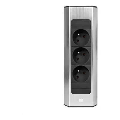 Rohová zásuvková lišta Bachmann 932.001 CASIA 2 3x230V