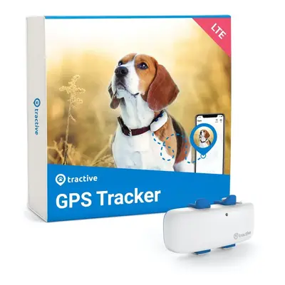 Tractive GPS DOG – Tracker a monitor aktivity pro psy - Bílá