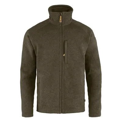 Mikina Buck Fleece Fjällräven® – Dark Olive (Barva: Dark Olive