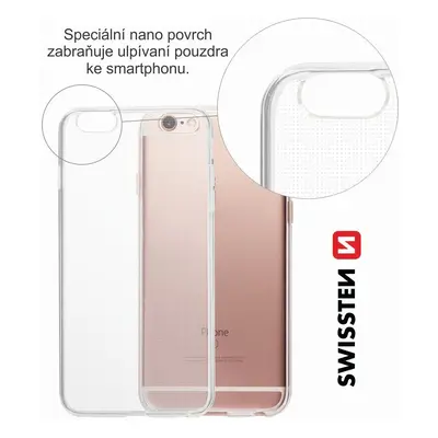 Pouzdro Swissten Clear Jelly pro Apple iPhone 7 Plus/8 Plus, transparentní