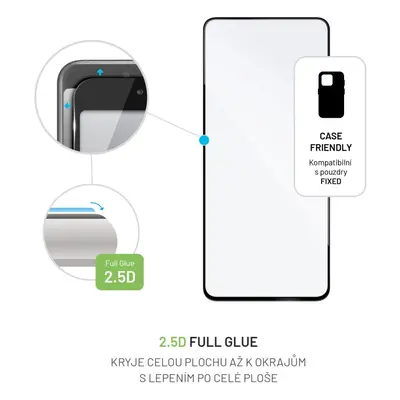 Tvrzené sklo FIXED Full-Cover pro Realme 10, černá