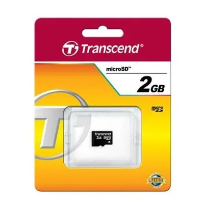 Paměťová karta Transcend  Micro SD 2GB class 2