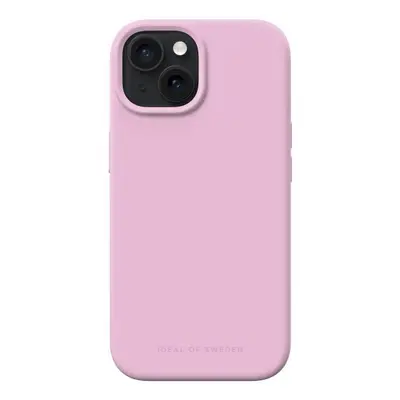 Silikonový ochranný kryt iDeal Of Sweden pro Apple iPhone 15, bubble gum pink