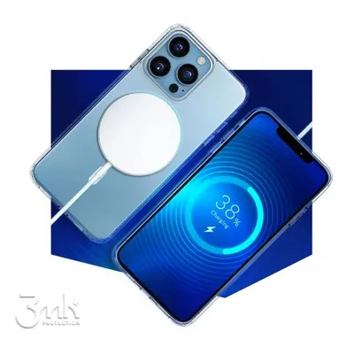 Ochranný kryt 3mk MagCase pro Apple iPhone 13 Pro Max, transparentní