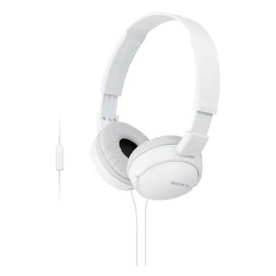 Sluchátka SONY MDR-ZX110AP handsfree bílé