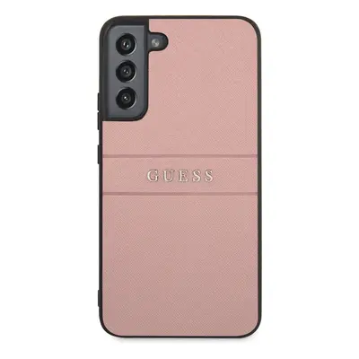 Zadní kryt Guess PU Leather Saffiano pro Apple iPhone 14 Pro Max, růžová