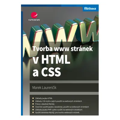 E-kniha: Tvorba www stránek v HTML a CSS od Laurenčík Marek