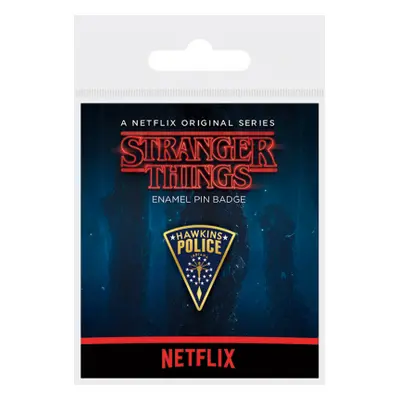 Odznak smalt Stranger Things (Hawkins)