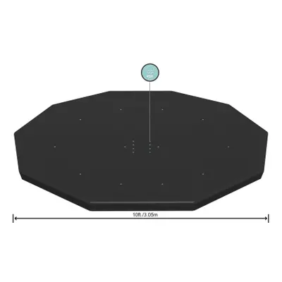 BESTWAY - Krycí plachta pro nadzemní bazén cm