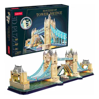 CubicFun - Puzzle 3D LED Tower Bridge - dílků