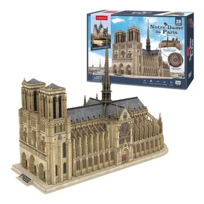 CubicFun - Puzzle 3D Notre Dame - dílků