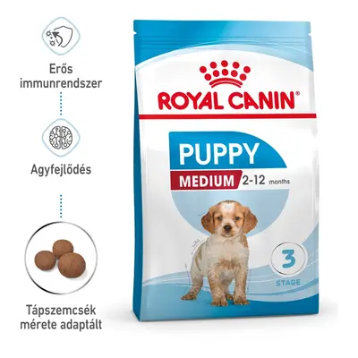 Royal Canin Medium Puppy - granule pro štěňata psů středních plemen 15 kg