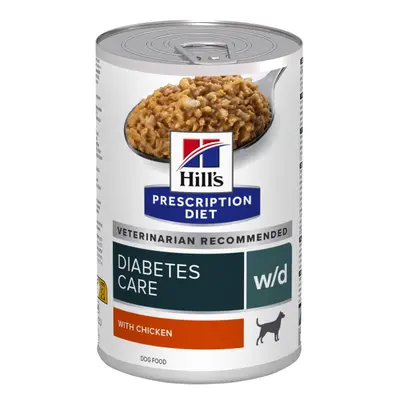 Hill's Prescription Diet w/d Digestive/Weight/Diabetes Management krmivo pro psy - konzerva 370 