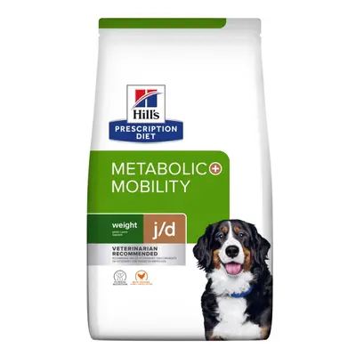 Hill's Prescription Diet Metabolic + Mobility Weight + Joint Care suché krmivo pro psy 12 kg