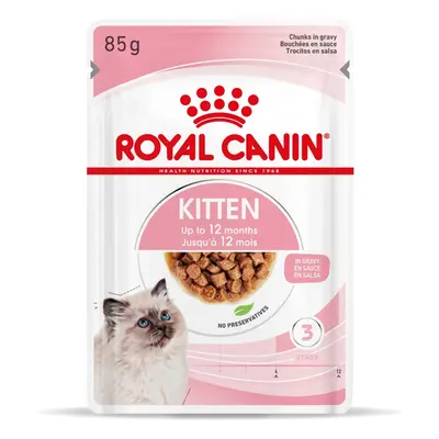 Royal Canin Kitten Gravy - vlhké krmivo v omáčce pro koťata 12 x 85 g