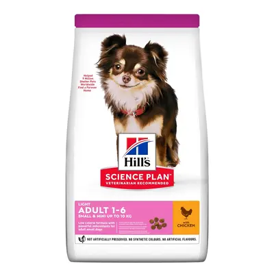 Hill's Science Plan Adult Small & Mini Light krmivo pro psy 1,5 kg