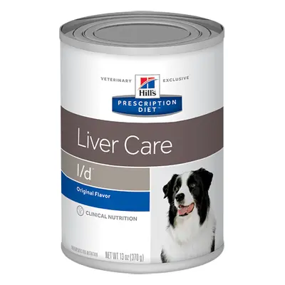 Hill's Prescription Diet l/d Liver Care krmivo pro psy - konzerva 370 g