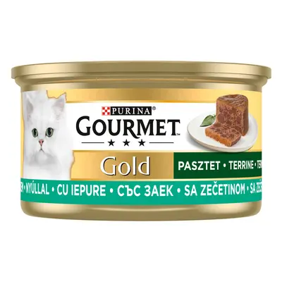 Gourmet Gold Sousta v paštice 12 x 85 g králičí maso